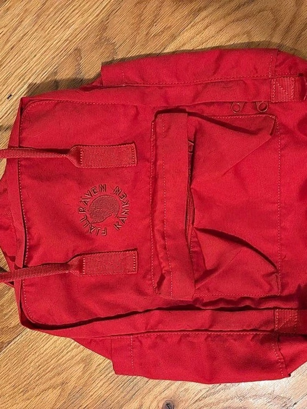 Fjallraven Kanken Backpack in Red